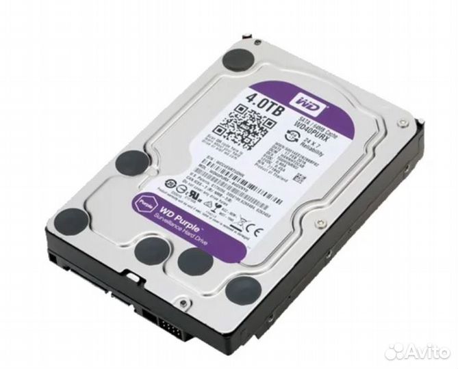 Жесткий диск Western Digital WD Purple 4 TB (WD40p