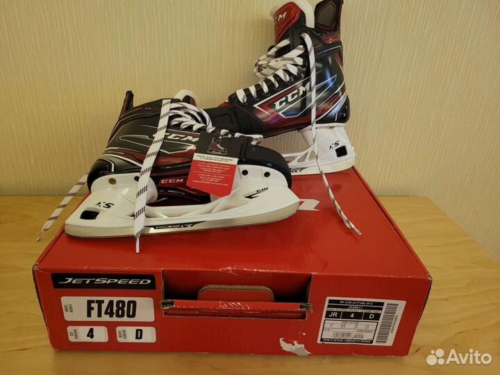 Коньки хоккейные CCM Jetspeed FT 480