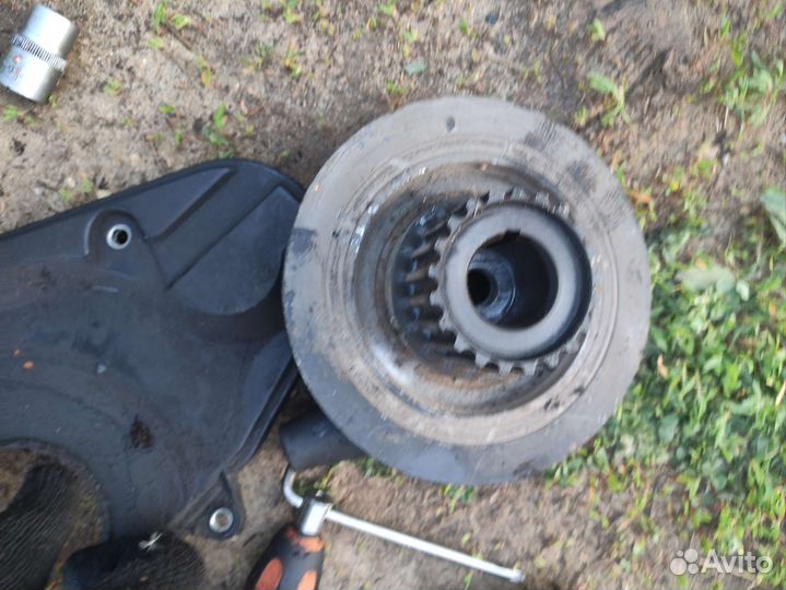 Шкив коленвала d4ea