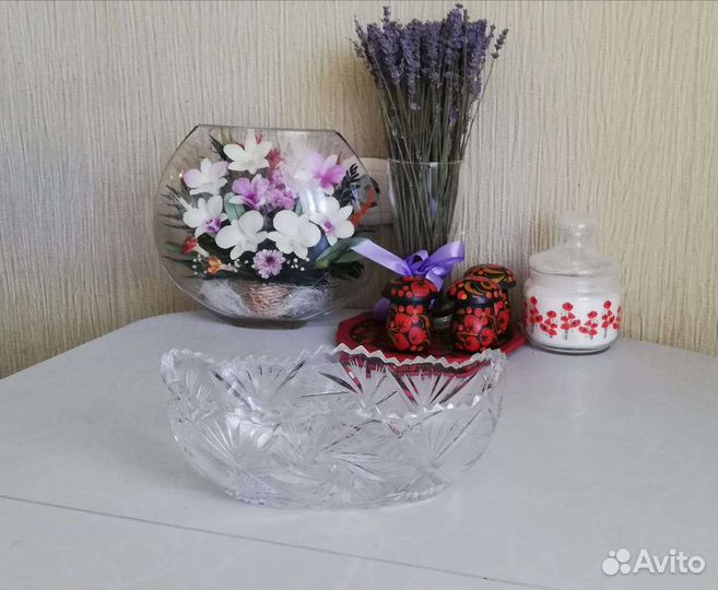 Хрустальная ваза СССР