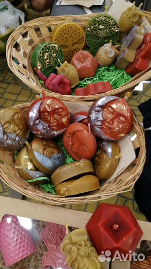 Свечи из натурального воска