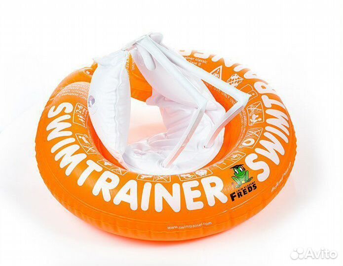 Надувной круг для плавания swimtrainer freds