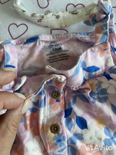 Carter's комплект для девочки