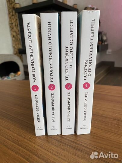 Моя гениальная подруга Элена Ферранте