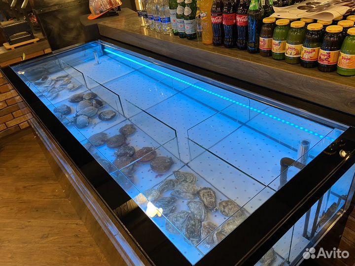 Аквариумы для устриц, раков в рестораны