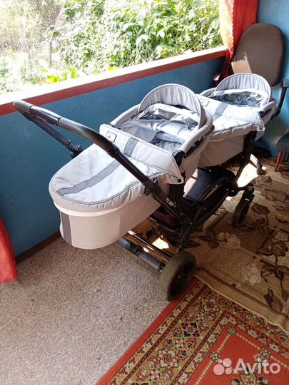 Коляска для двойни 2 в 1