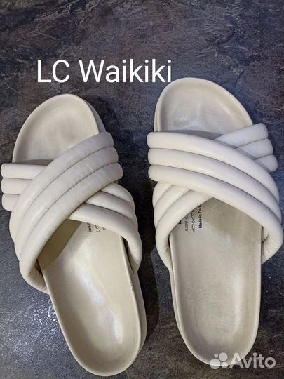 Шлёпанцы LC Waikiki и Н&М