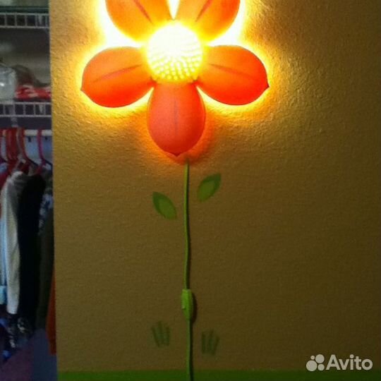 Детский светильник бра IKEA Smila Blooma