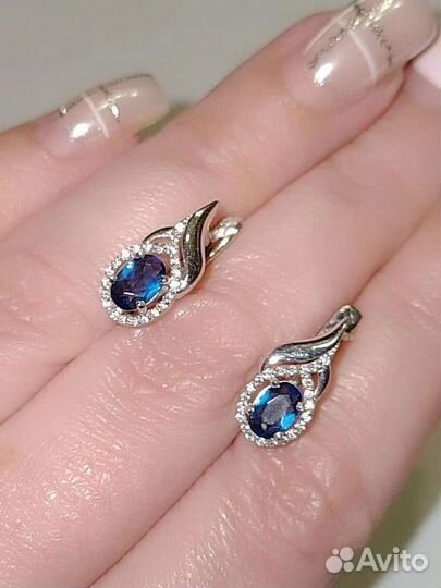 Серебряные серьги