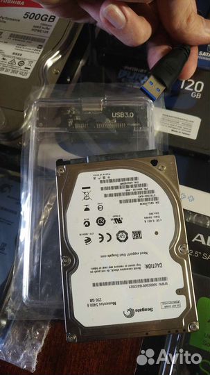 Жёсткие диски, SSD, салазки