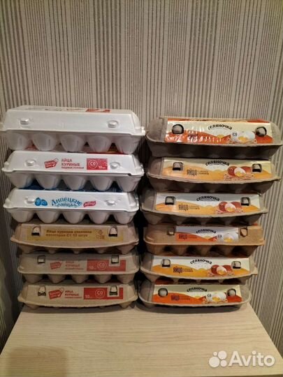 Лотки (упаковка) для яиц