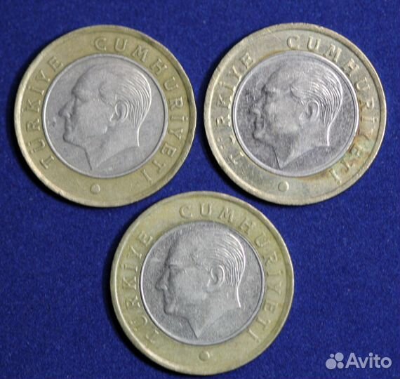 1 лира 2009г. Турция