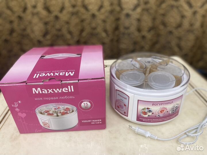 Йогуртница Maxwell MW-1430 W