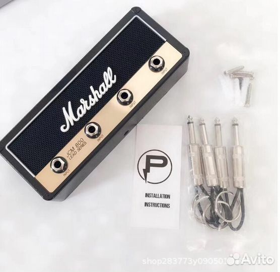 Ключница с брелками в виде комбика Marshall