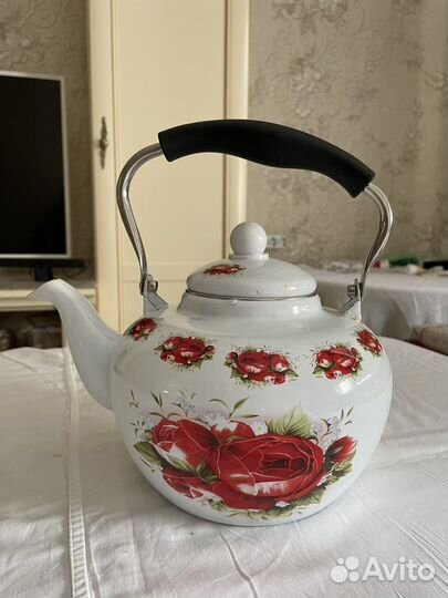 Чайник эмалированный СССР