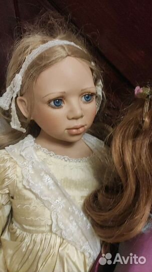 Коллекционная антикварная кукла