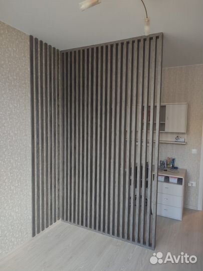 Реечные перегородки