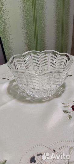Хрустальные вазочки