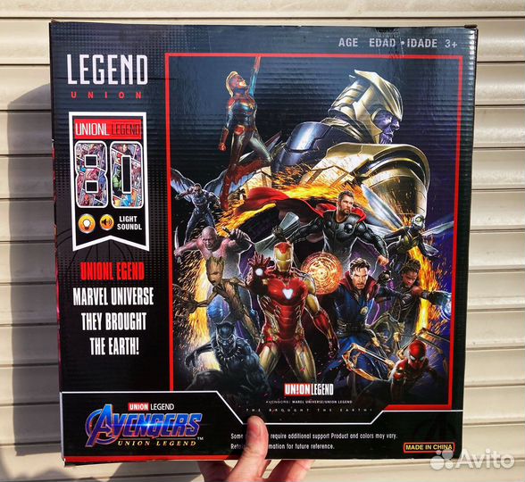 Человек паук фигурка Мстители Легенды Марвел 5 в 1