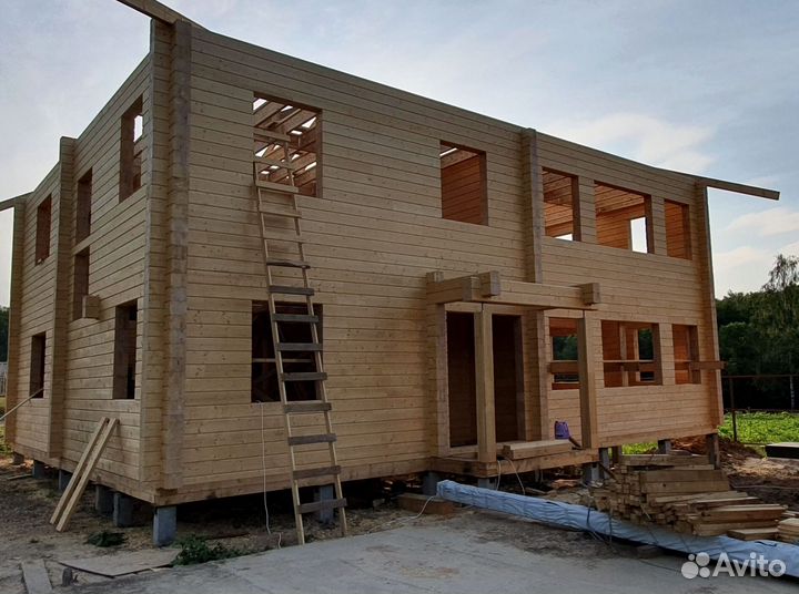 Домокомплект из клееного бруса, ель, 140 на 160