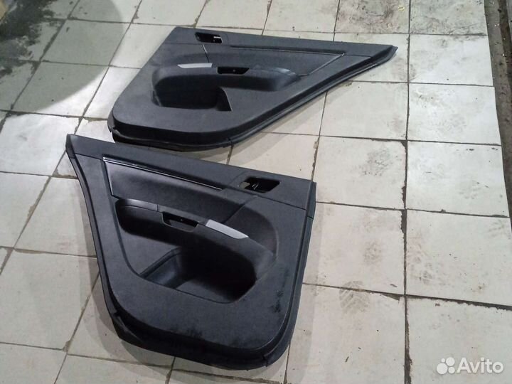 Дверные карты задние Джили эмгранд