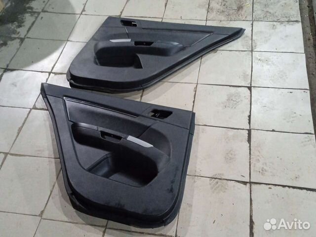 Дверные карты задние Джили эмгранд