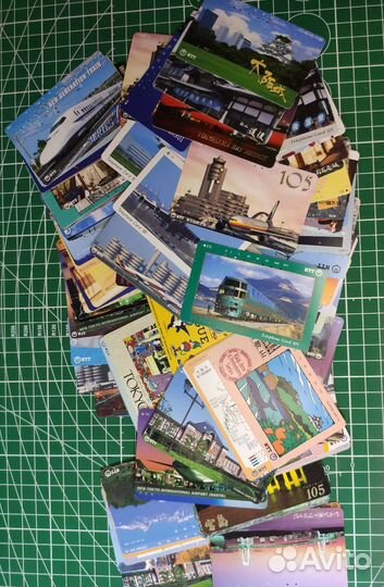 Телефонные карты Японии 105 шт