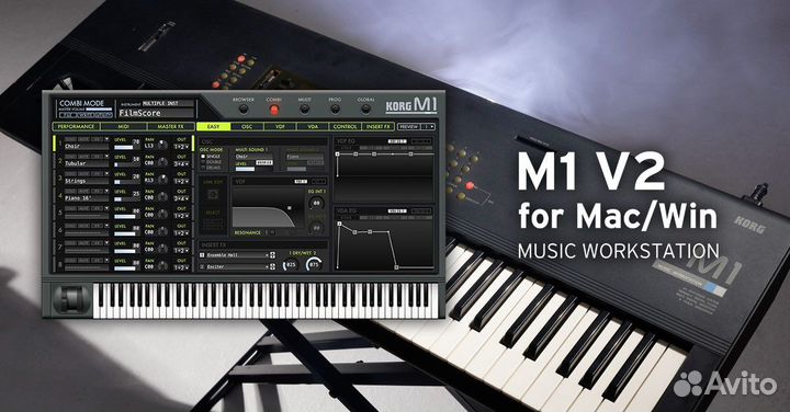 Korg m1 v.2 software