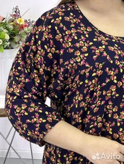 Р.54-56 Бохо Шик Стильное женское суперское платье