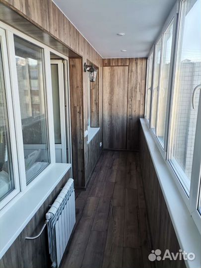 Остекление/ утепление/ отделка балконов