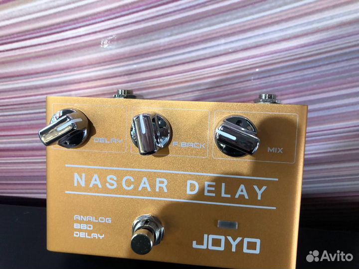 Гитарная педаль эффектов Joyo R-10-Nascar-Delay