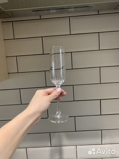 Бокалы фужеры для шампанского