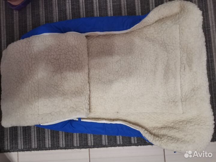 Зимний конверт в коляску