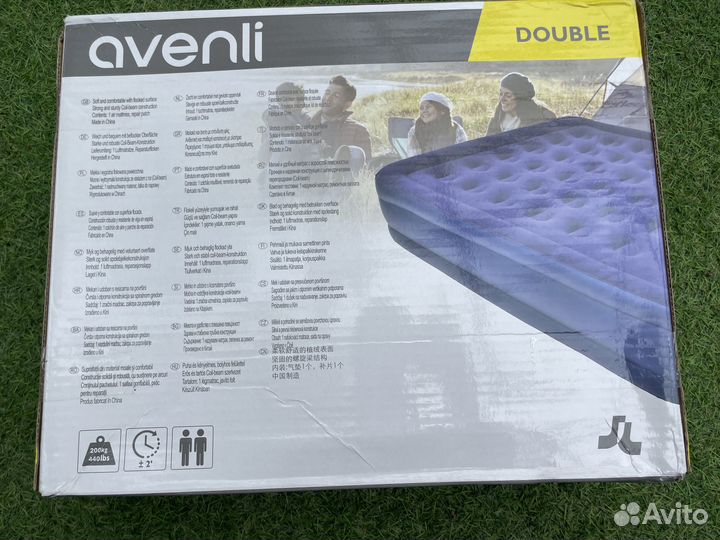 Avenli Самонадувающийся надувной матрас 203x157x47