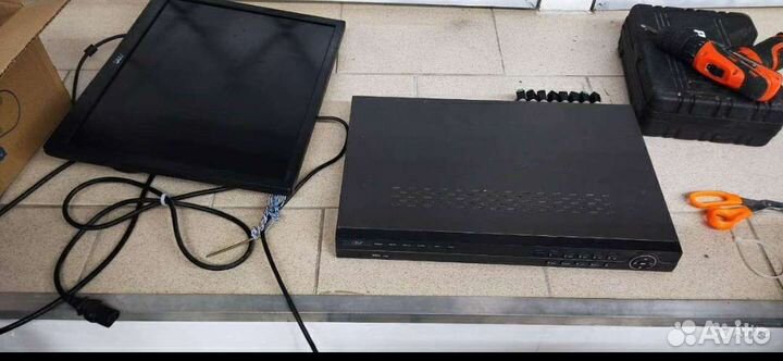 Камеры видеонаблюдения и ресивер LTV, комплект