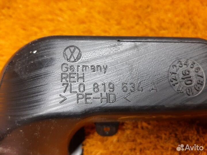 Воздуховод печки передний правый Porsche Cayenne