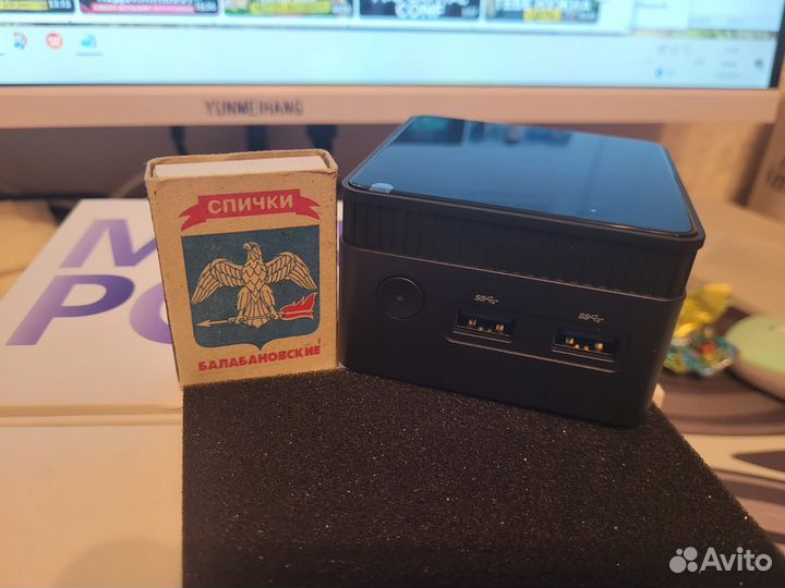 New intel N100 Самый Ручной Мини Пк ZX01 SSD256Gb