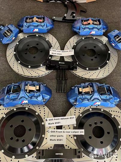 Тормоза Brembo BMW F30 E90 E87 E81 F80