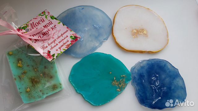 Подстаканники из эпоксидной смолы