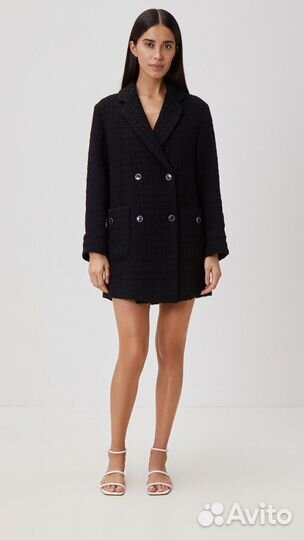 12 storeez платье из французского твида