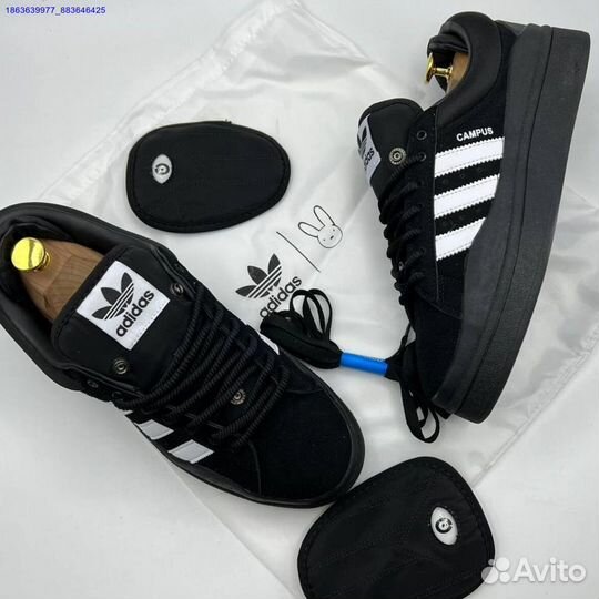 Кроссовки Adidas Bad Bunny Campus black