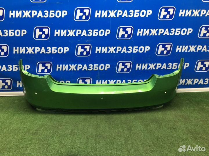 Бампер задний Skoda Rapid 2013