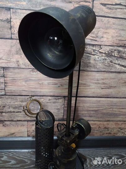 Настольная лампа Стимпанк