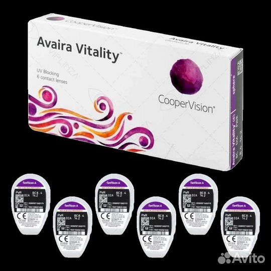 Линзы контактные