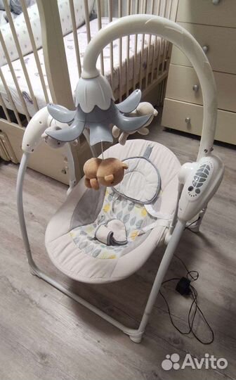 Детские электронные качели