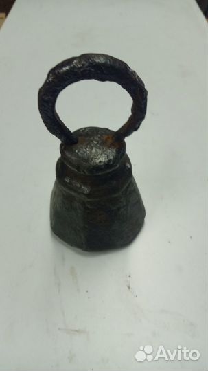 Гиря гранёная царская