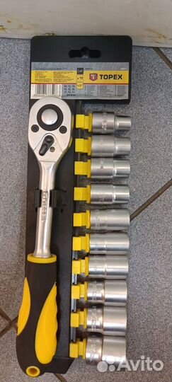 Набор головок Topex 38D652