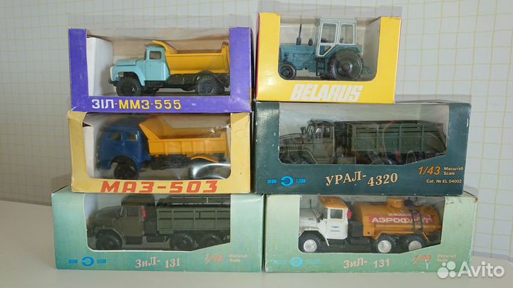 Модели а/м СССР