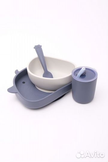 Посуда силиконовая для прикорма Коровка