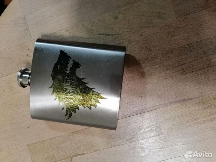 Фляга металлическая